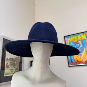 Nordstrom Blue Wide Brim Hat